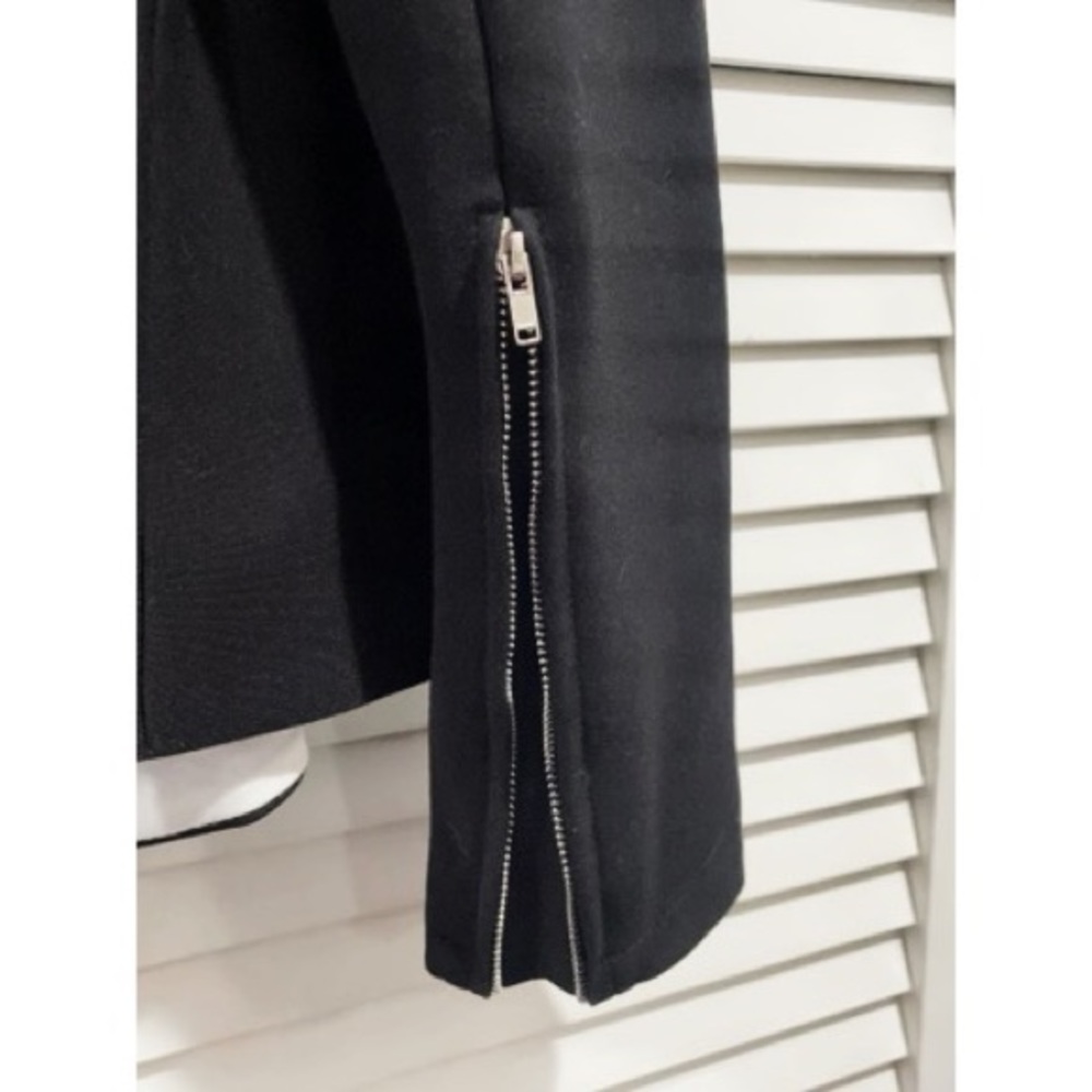 EXPRESS Black Peplum Ruffle Jacket - Picture 3 of 5